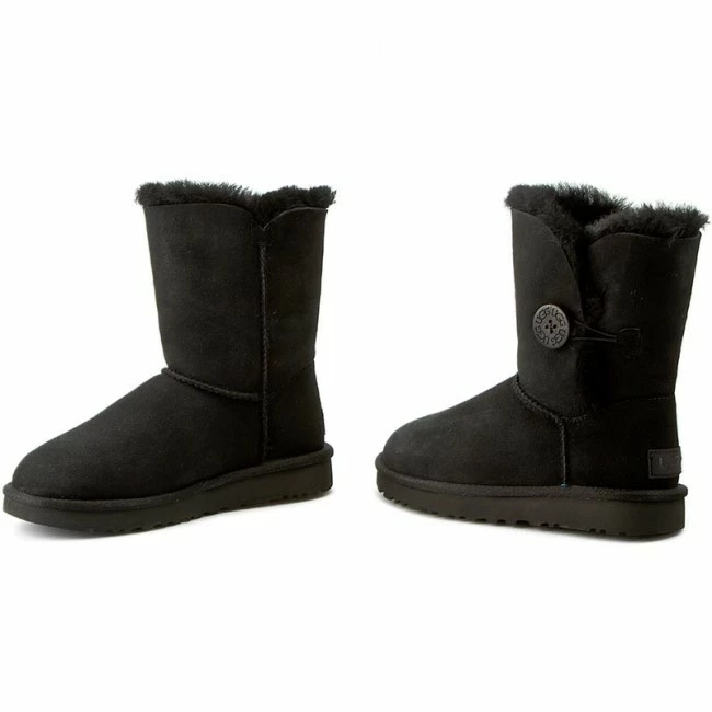 Shoes UGG - W Bailey Button II 1016226 W/Blk Black - Image 2