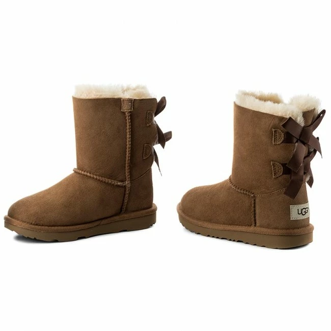 Trekker Boots Shoes UGG - K Bailey Bow II 1017394K K/Che Brown 2 Trekker Boots Shoes UGG - K Bailey Bow II 1017394K K/Che Brown - Image 2