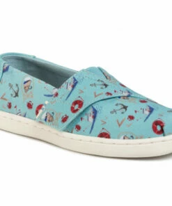Velcro Shoes TOMS - Classic 10015191 Canal Blue Sea Blue