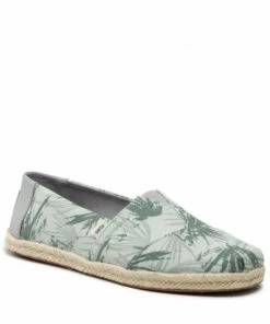 Espadrilles TOMS - Alpargata Rope 10016293 Mercury Botanical Print Green