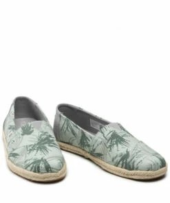 Espadrilles TOMS - Alpargata Rope 10016293 Mercury Botanical Print Green -Cheap Zaxy Store 0000208094399 05 pl