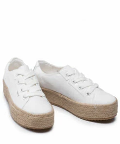 Espadrilles TOMS - Cassiah 10016303 White Canvas White -Cheap Zaxy Store 0000208094603 03 mg