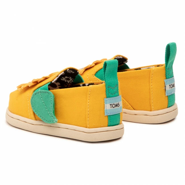 Velcro Shoes TOMS - Alpargata Twin Gore 10016445 Marigold Yellow 3 Velcro Shoes TOMS - Alpargata Twin Gore 10016445 Marigold Yellow - Image 3