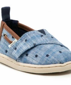 Velcro Shoes TOMS - Alpargata 10016421 Navy Chambray Blue