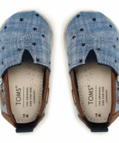 Velcro Shoes TOMS - Alpargata 10016421 Navy Chambray Blue 11 Velcro Shoes TOMS - Alpargata 10016421 Navy Chambray Blue -Cheap Zaxy Store 0000208094788 6 sw 1