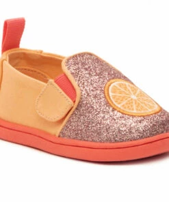 Slided Shoes Shoes TOMS - Alpargata Twin Gore 10016428 Pink Iridescent Glimmer/Orange Orange, Pink