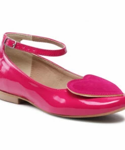 Low Shoes Shoes ZARRO - DZ2/S Fuksja Lakier Pink