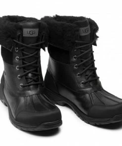 Winter Boots Snow Boots UGG - M Buttie 5521 Blk Black -Cheap Zaxy Store 0000208953917 04 st