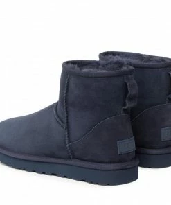 Footwear UGG - W Claasic Mini II 1016222 Sngh Navy Blue -Cheap Zaxy Store 0000208954273 02 kt