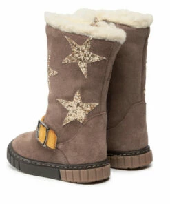 Jackboots Knee High Boots ZARRO - D136 Ziemia/Zółty Brown -Cheap Zaxy Store 0000209449778 02 sw