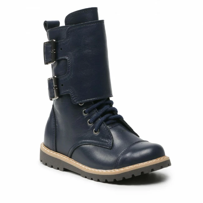 Jackboots Knee High Boots ZARRO - D140 Navy Blue Navy Blue 1 Jackboots Knee High Boots ZARRO - D140 Navy Blue Navy Blue