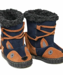 Jackboots Knee High Boots ZARRO - D160 Granat/Brąz Navy Blue -Cheap Zaxy Store 0000209451368 03 rz