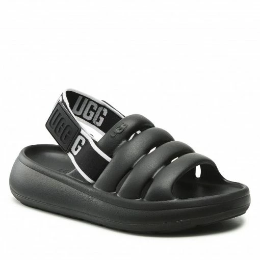 Casual Sandals Sandals UGG - W Sport Yeah 1126811 Blk Black -Cheap Zaxy Store 01 0000300314869 rz