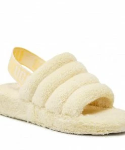 Slippers UGG - W Fluff Yeah Terry 1127116 Bpdd Yellow
