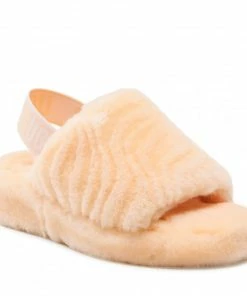 Casual Sandals Slippers UGG - W Fluff Yeah Wavy 1125009 Pfz Pink