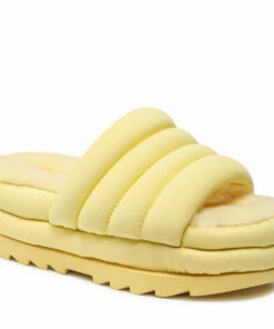 Casual Mules Slides UGG - W Maxi Slide 1126377 Bpdd Yellow