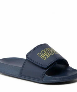 Clogs And Mules Slides 4F - HJL22-JKLM002 31S Navy Blue