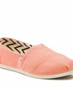Flats Shoes TOMS - Alpargata 10017742 Peach Pink Heritage Pink