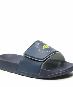 Clogs And Mules Slides 4F - HJZ22-JKLM001 31S Navy Blue