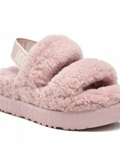 Slippers UGG - W Oh Fluffita 1120876 Rsgry Pink