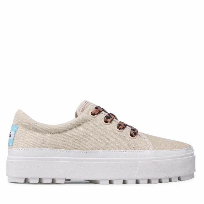 Sneakers Trainers TOMS - Lace Up Lug 10017873 Birch Beige 2 Sneakers Trainers TOMS - Lace Up Lug 10017873 Birch Beige - Image 2