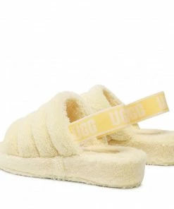 Slippers UGG - W Fluff Yeah Terry 1127116 Bpdd Yellow -Cheap Zaxy Store 03 0000300314944 rz