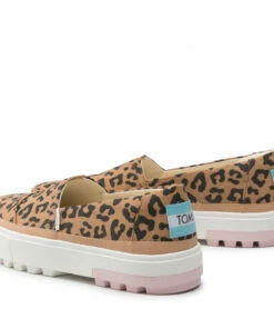 Flats Shoes TOMS - Alpargata Lug 10017833 Toffe Leopard Brown -Cheap Zaxy Store 03 0000300609071 mg
