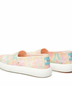Flats Shoes TOMS - Alpargata Mallow 10017828 Candy Pink Tie Colourful, Pink -Cheap Zaxy Store 03 0000300610916 mg