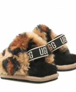 Slippers UGG - I Fluff Yeah Slide Spotty 1134955I Nat Brown -Cheap Zaxy Store 03 0000301218203 rz