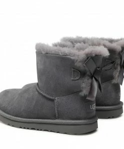 Trekker Boots Footwear UGG - K Mini Bailey Bow II 1017397K Lgh Grey -Cheap Zaxy Store 03 0000301227359 rz