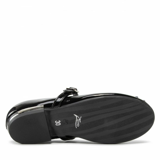 Slided Shoes Shoes ZARRO - 134-30 Czarny Lak. Black 4 Slided Shoes Shoes ZARRO - 134-30 Czarny Lak. Black - Image 4