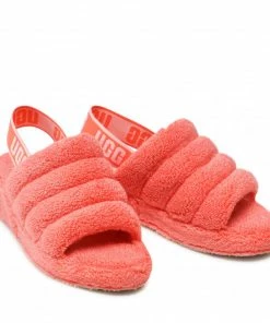Slippers UGG - W Fluff Yeah Terry 1127116 Pblss Orange -Cheap Zaxy Store 05 0000300315002 rz