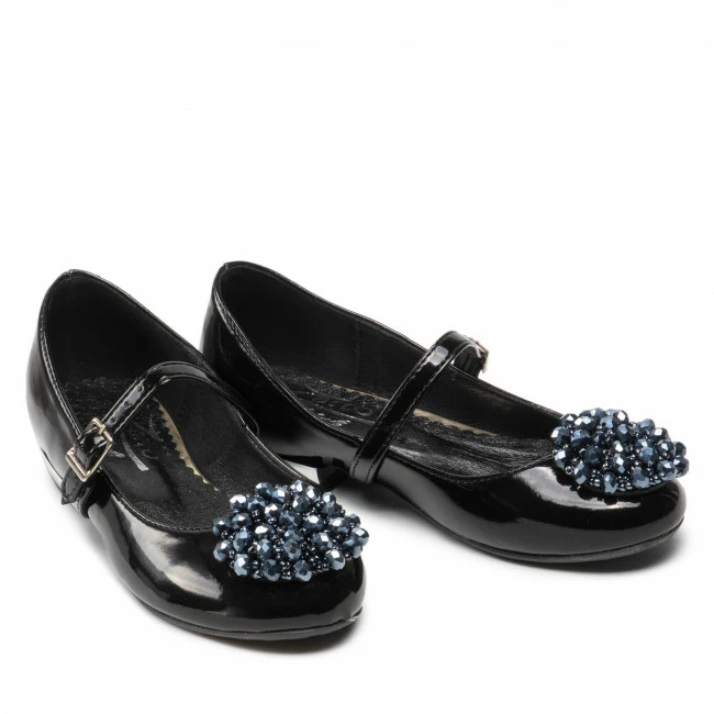 Slided Shoes Shoes ZARRO - 134-30 Czarny Lak. Black 5 Slided Shoes Shoes ZARRO - 134-30 Czarny Lak. Black - Image 5