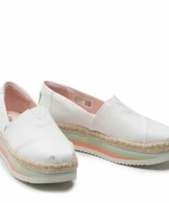 Espadrilles TOMS - Alpargata Platform Rope High 10017839 White/Canvas/Rainbow Eva White -Cheap Zaxy Store 05 0000300609019 mg