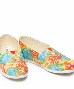 Flats Shoes TOMS - Alpargata 10017812 Fiesta Red Colourful, Green -Cheap Zaxy Store 05 0000300610886 mg