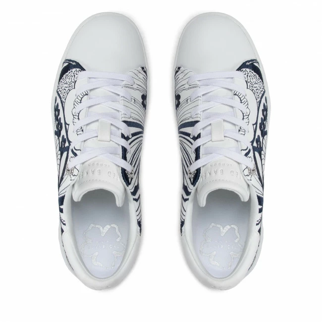 Sneakers Trainers TED BAKER - Kemmii 262846 White/Navy White, Colourful 5 Sneakers Trainers TED BAKER - Kemmii 262846 White/Navy White, Colourful - Image 5