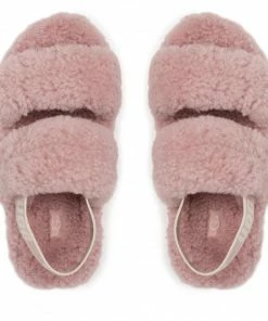 Slippers UGG - W Oh Fluffita 1120876 Rsgry Pink -Cheap Zaxy Store 05 0000301229452 pl