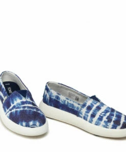 Flats Shoes TOMS - Alpargata Mallow 10017835 Navy Batik Tie/Dye Crochet Navy Blue -Cheap Zaxy Store 06 0000300610954 ts