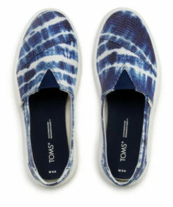 Flats Shoes TOMS - Alpargata Mallow 10017835 Navy Batik Tie/Dye Crochet Navy Blue -Cheap Zaxy Store 07 0000300610954 ts